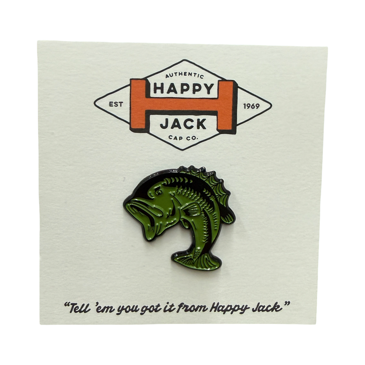 Bass Fish Pin