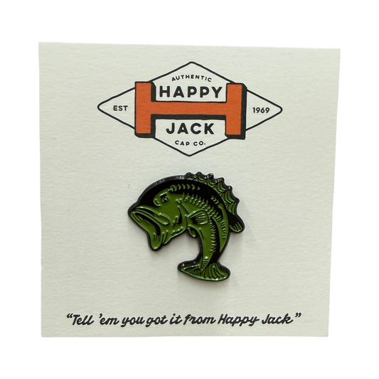 Bass Fish Pin