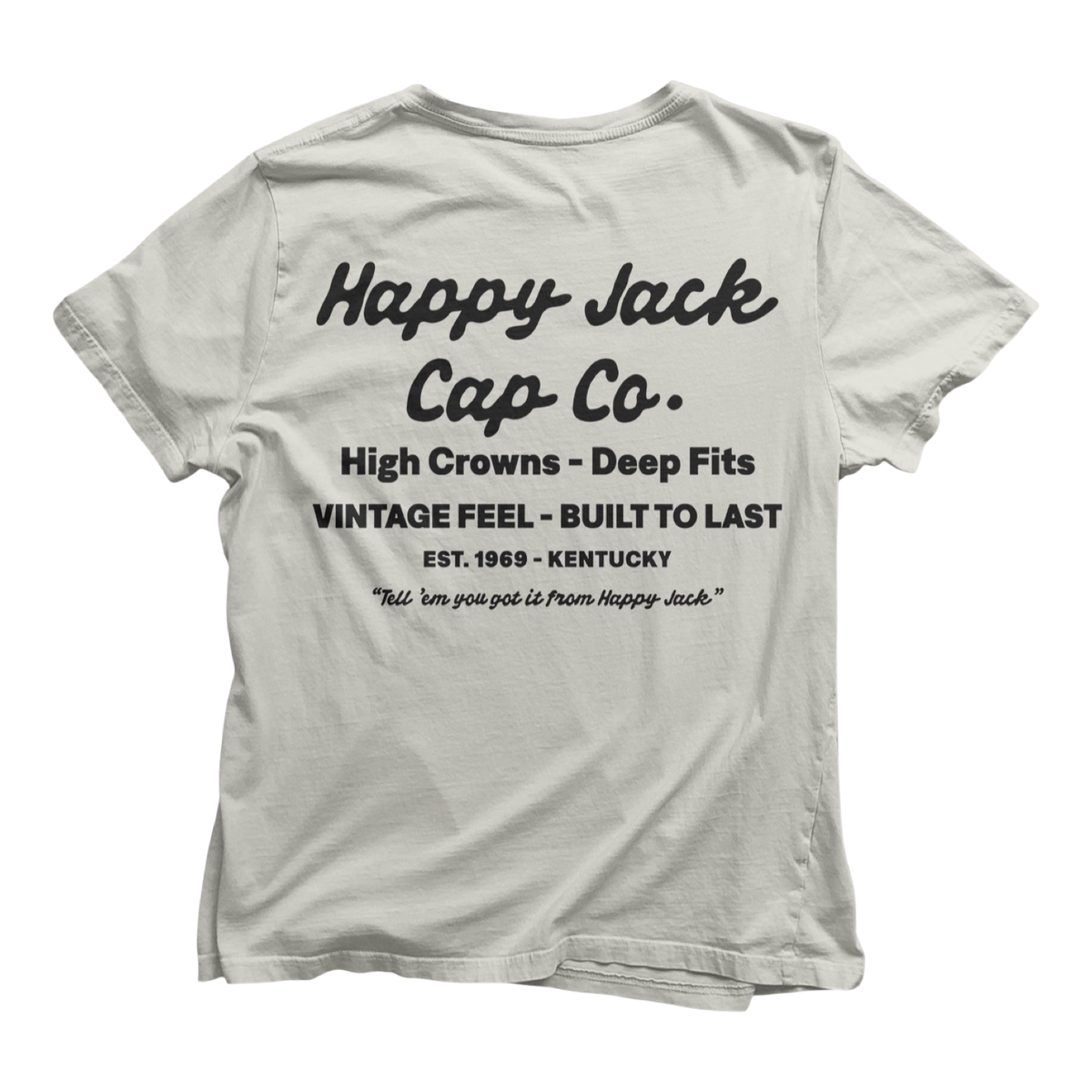 Happy Jack Cap Co. "Diamond H Logo Shirt