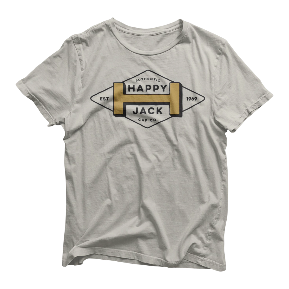 Happy Jack Cap Co. "Diamond H Logo Shirt