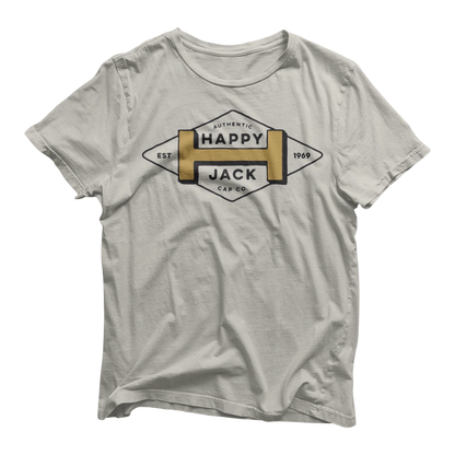 Happy Jack Cap Co. "Diamond H Logo Shirt