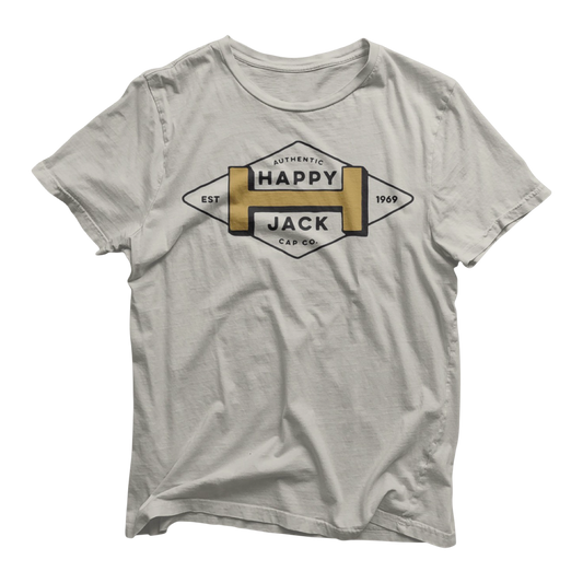Happy Jack Cap Co. "Diamond H Logo Shirt